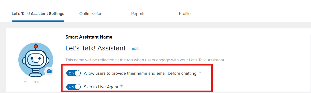 Lets Talk Customer Info 1