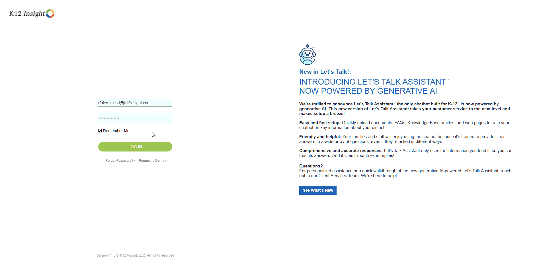 Accessing Settings