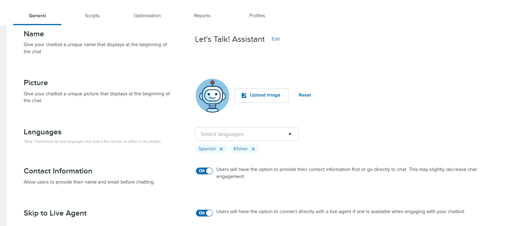 How to Set Up Chatbot 6 Screenshot 2025 11 05 134652