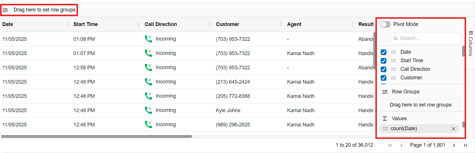 Call Center Dashboard: Metrics for Customer Satisfaction and Performance 11 Screenshot 2025 11 06 153107