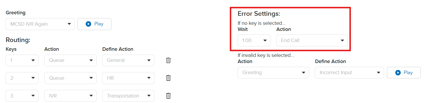 Onflo Call Center Features: Advanced Routing Settings 5 Screenshot 2025 12 09 131722