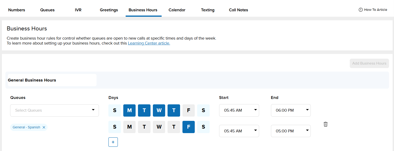 Onflo Call Center Features: Advanced Routing Settings 6 Screenshot 2025 12 09 132313